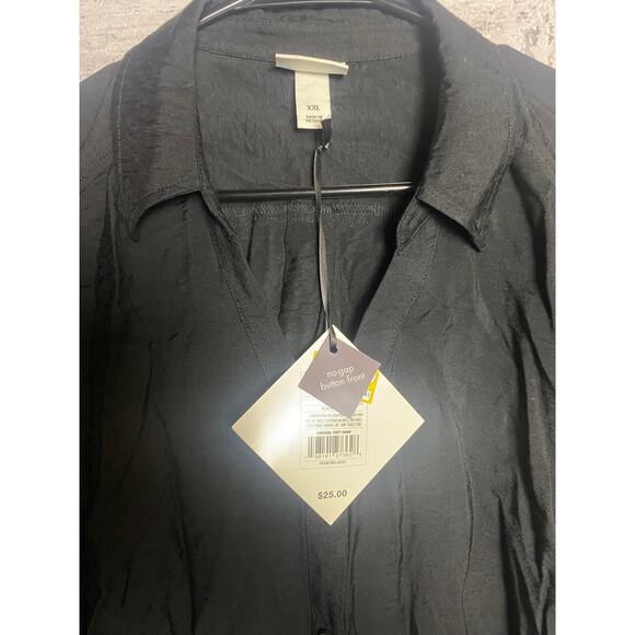 NWT - Ava & Viv Button-Up Top - Ladies XXL - Picture 3 of 3